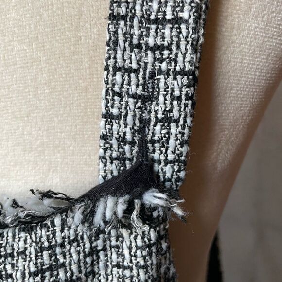 REVOLVE Black and Gray Tweed Dress - Picture 12 of 15